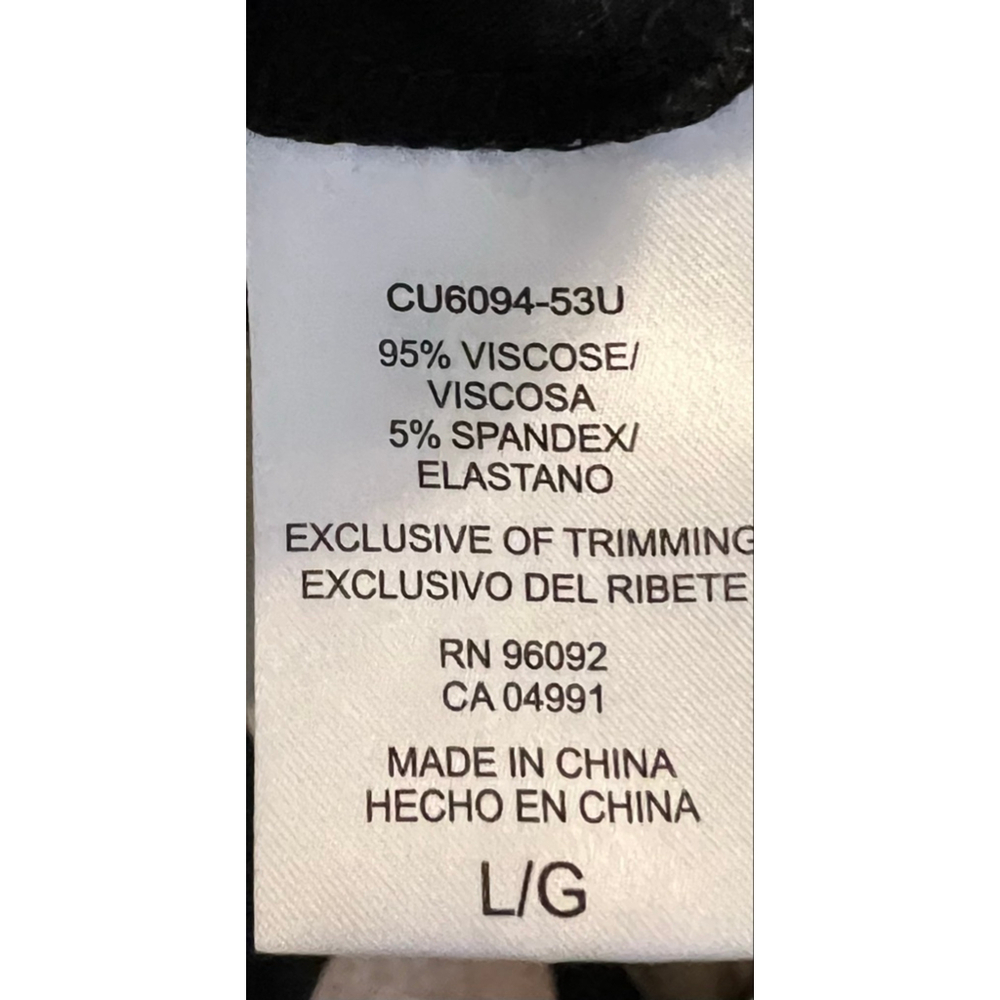 Lot of 2 Black Midi skirts Hilary Radley Black LARGE/10 - Picture 11 of 11